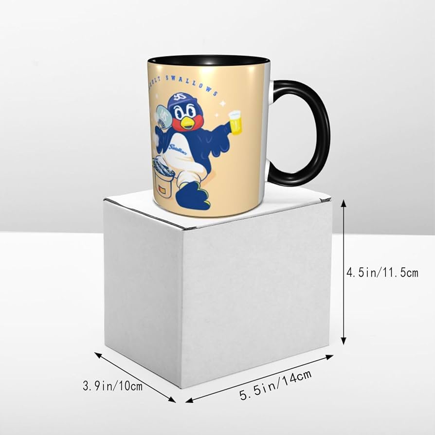 Amazon.co.jp: マグカップ 東京ヤクルトスワローズ つば九郎 グッズ